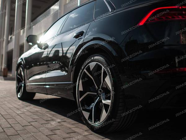 Audi Q8 на кованых дисках с в стиле RS Q8 - Фото № 4