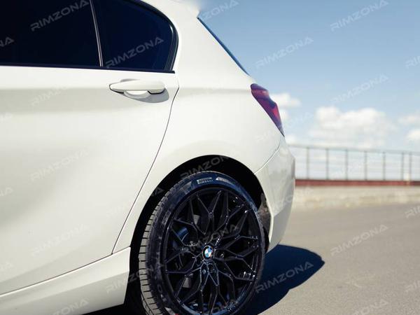BMW 1-series на литых дисках в стиле BMW 1000m R18 - Фото № 5