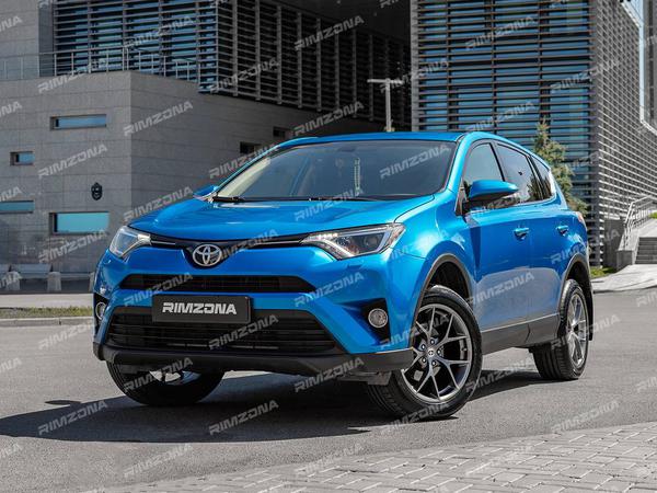 TOYOTA RAV4 НА ЛИТЫХ ДИСКАХ В СТИЛЕ HRE P101 R18 - Фото № 1