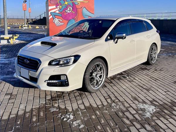 SUBARU LEVORG НА ЛИТЫХ ДИСКАХ В СТИЛЕ RAYS R18 - Фото № 4