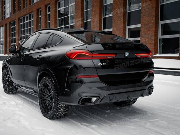 BMW X6 НА КОВАНЫХ ДИСКАХ В СТИЛЕ BMW 818 STYLE R22 - Фото № 7