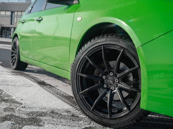 SUBARU IMPREZA НА ЛИТЫХ ДИСКАХ В СТИЛЕ SHOGUN S10 R17 - Фото № 7