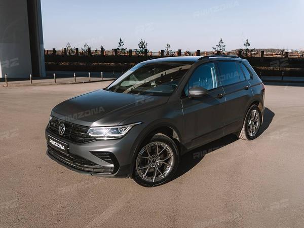 VOLKSWAGEN TIGUAN НА ЛИТЫХ ДИСКАХ В СТИЛЕ VORSTEINER VFX-002 R19 - Фото № 5