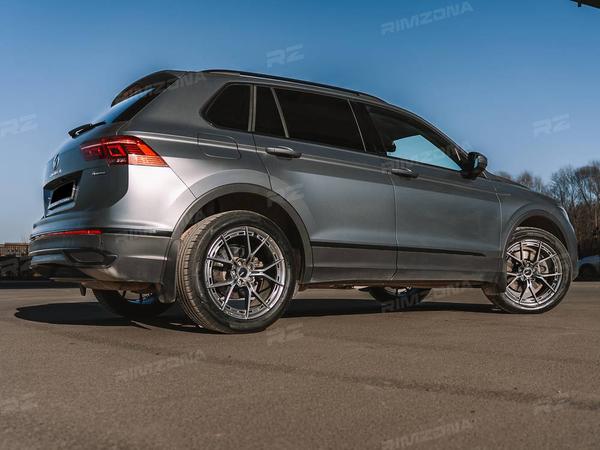 VOLKSWAGEN TIGUAN НА ЛИТЫХ ДИСКАХ В СТИЛЕ VORSTEINER VFX-002 R19 - Фото № 7