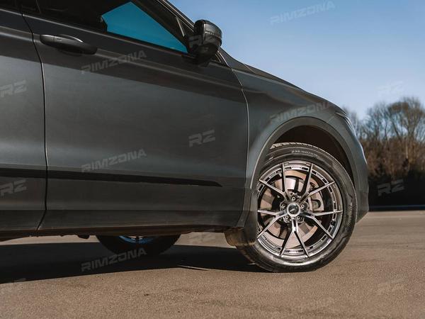 VOLKSWAGEN TIGUAN НА ЛИТЫХ ДИСКАХ В СТИЛЕ VORSTEINER VFX-002 R19 - Фото № 8