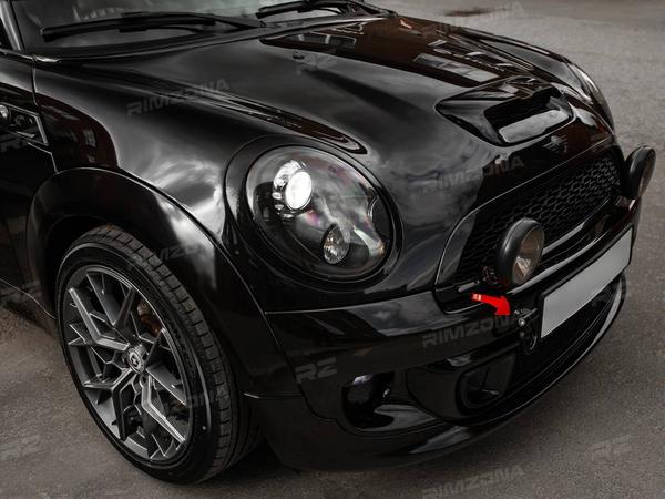 MINI COUPE НА ЛИТЫХ ДИСКАХ В СТИЛЕ HRE FF10 R17 - Фото № 9