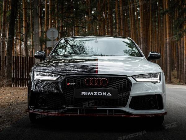 AUDI A7 НА ЛИТЫХ ДИСКАХ В СТИЛЕ ABT SPORT HR R20 - Фото № 3