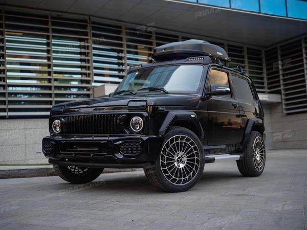 LADA NIVA НА ЛИТЫХ ДИСКАХ В СТИЛЕ MERCEDES AMG R19 - Фото № 7