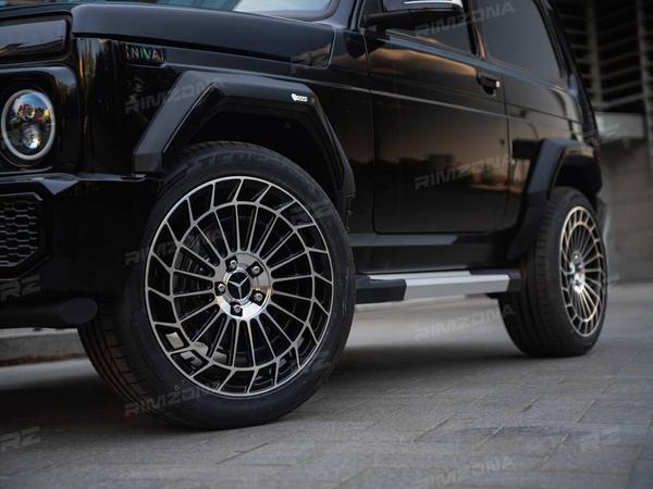 LADA NIVA НА ЛИТЫХ ДИСКАХ В СТИЛЕ MERCEDES AMG R19 - Фото № 3