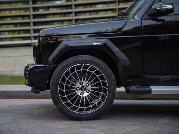LADA NIVA НА ЛИТЫХ ДИСКАХ В СТИЛЕ MERCEDES AMG R19 - Фото № 5