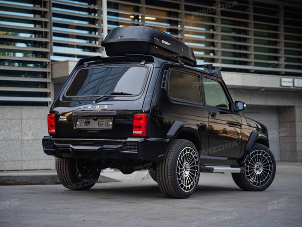 LADA NIVA НА ЛИТЫХ ДИСКАХ В СТИЛЕ MERCEDES AMG R19 - Фото № 8