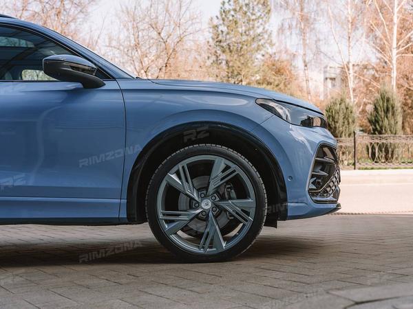 VOLKSWAGEN TIGUAN L PRO НА КОВАНЫХ ДИСКАХ В СТИЛЕ AUDI RS6 R21 - Фото № 2