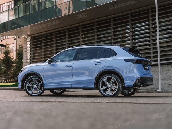 VOLKSWAGEN TIGUAN L PRO НА КОВАНЫХ ДИСКАХ В СТИЛЕ AUDI RS6 R21 - Фото № 6