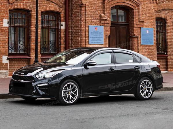 KIA CERATO НА ЛИТЫХ ДИСКАХ В СТИЛЕ BBS FI-R R18 - Фото № 1