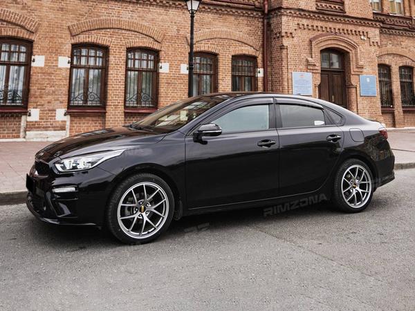 KIA CERATO НА ЛИТЫХ ДИСКАХ В СТИЛЕ BBS FI-R R18 - Фото № 7