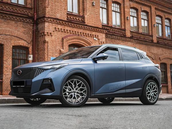GAC GS3 НА ЛИТЫХ ДИСКАХ В СТИЛЕ VOSSEN HF-2 R19 - Фото № 1
