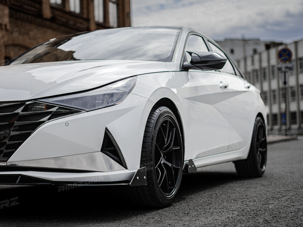 HYUNDAI ELANTRA НА ЛИТЫХ ДИСКАХ В СТИЛЕ BBS FI-R R18 - Фото № 4