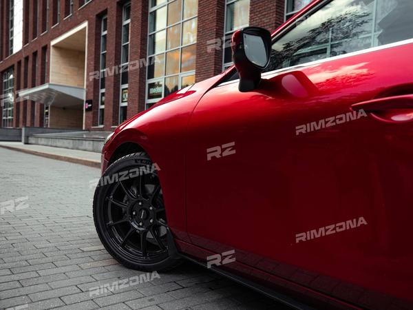 MAZDA 3 НА КОВАНЫХ ДИСКАХ  В СТИЛЕ WEDS SPORT R18 - Фото № 4