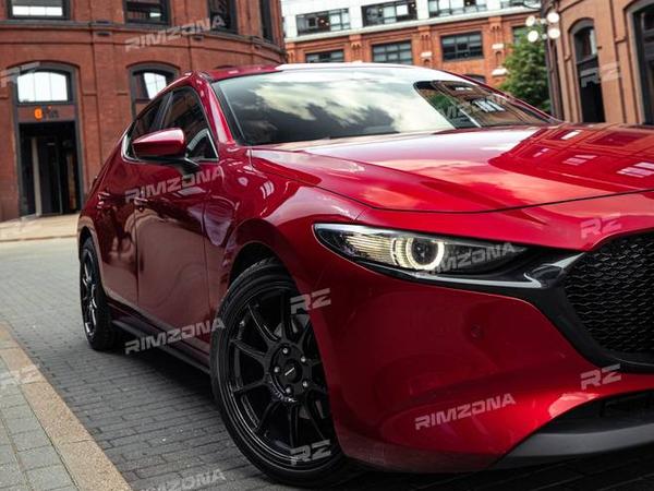 MAZDA 3 НА КОВАНЫХ ДИСКАХ  В СТИЛЕ WEDS SPORT R18 - Фото № 3