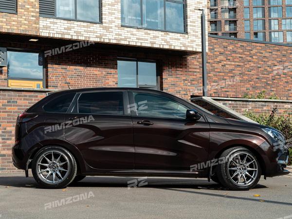 LADA X-RAY НА ЛИТЫХ ДИСКАХ CR-KIWAMI R17 - Фото № 7