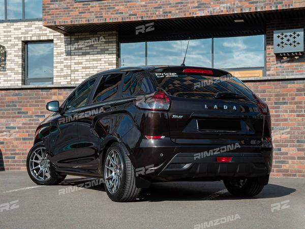 LADA X-RAY НА ЛИТЫХ ДИСКАХ CR-KIWAMI R17 - Фото № 8