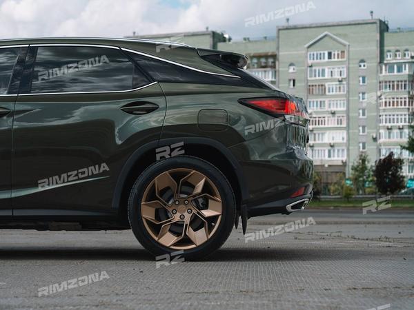 LEXUS RX НА КАСТОМНЫХ КОВАНЫХ ДИСКАХ R21 - Фото № 8