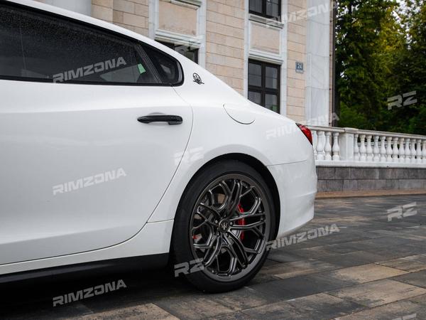 MASERATI QUATTROPORTE НА КОВАНЫХ ДИСКАХ В СТИЛЕ BRIXTON PF14 RS R21 - Фото № 7