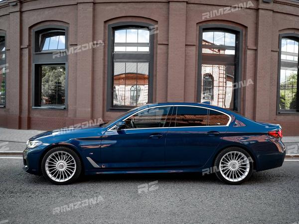 BMW 5 SERIES НА ЛИТЫХ ДИСКАХ В СТИЛЕ ALPINA GT R19 - Фото № 8