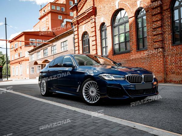 BMW 5 SERIES НА ЛИТЫХ ДИСКАХ В СТИЛЕ ALPINA GT R19 - Фото № 1