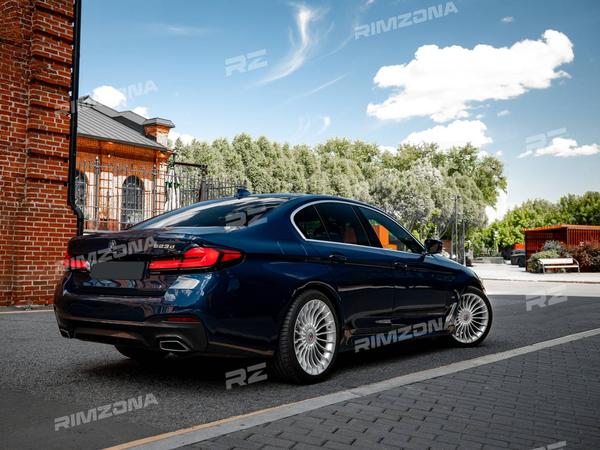 BMW 5 SERIES НА ЛИТЫХ ДИСКАХ В СТИЛЕ ALPINA GT R19 - Фото № 9