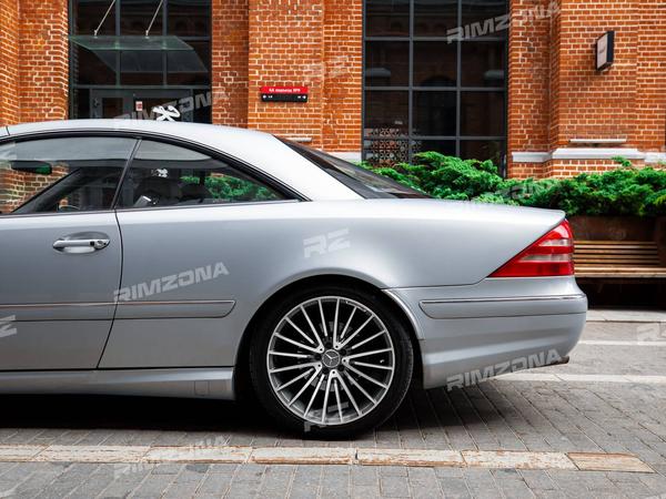 MERCEDES CL-CLASS НА ЛИТЫХ ДИСКАХ В СТИЛЕ MERCEDES AMG MULTI SPOKE R19 - Фото № 6