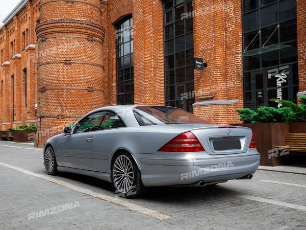 MERCEDES CL-CLASS НА ЛИТЫХ ДИСКАХ В СТИЛЕ MERCEDES AMG MULTI SPOKE R19 - Фото № 7