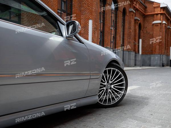 MERCEDES CL-CLASS НА ЛИТЫХ ДИСКАХ В СТИЛЕ MERCEDES AMG MULTI SPOKE R19 - Фото № 4