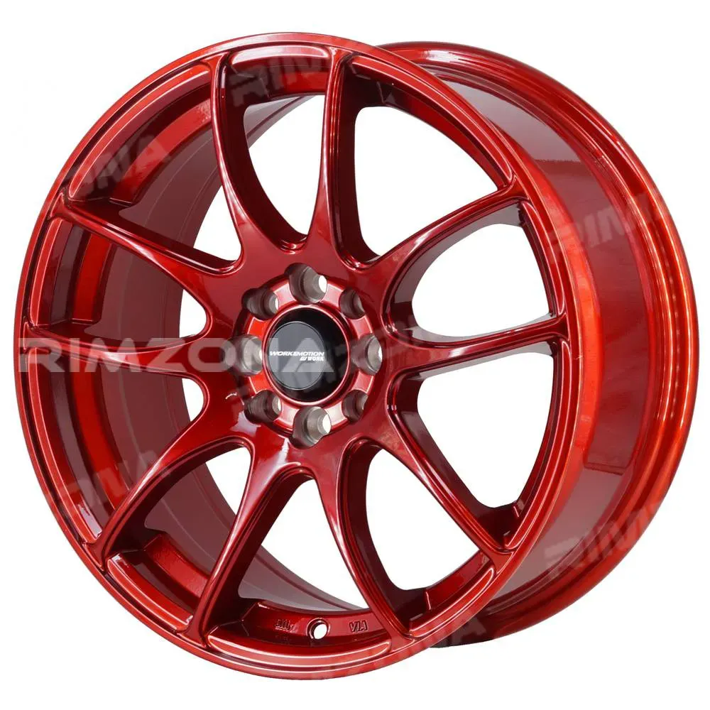 Литые диски WORK CR-Kiwami R17 8J 4x100 ET35 dia 73.1 (Candy Red) купить в  Казани по выгодной цене