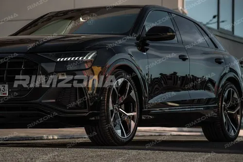 Кованый диск RZ RSQ8 R22 10J 5x112 ET20 dia 66.6 - Фото вживую на авто №2