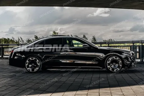 Диск кованый (21 5x112 9J ET35 66.6 MB AMG Plate W222/223 ) - Фото вживую на авто №4