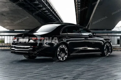 Диск кованый (21 5x112 9J ET35 66.6 MB AMG Plate W222/223 ) - Фото вживую на авто №5