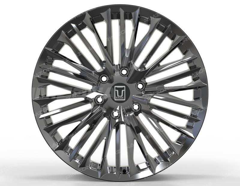 КОВАНЫЙ ДИСК RZ FORGED В СТИЛЕ WALD GENUINE LINE R20 8.5J 6X139.7 ET36 DIA 100.1 (HB) - Миниатюра № 2