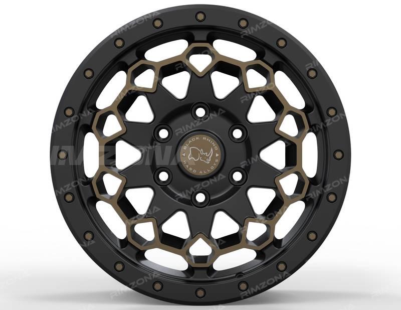 КОВАНЫЙ ДИСК RZ FORGED В СТИЛЕ BLACK RHINO R17 8J 6X139.7 ET20 DIA 101.1 (MBDB) - Миниатюра № 2