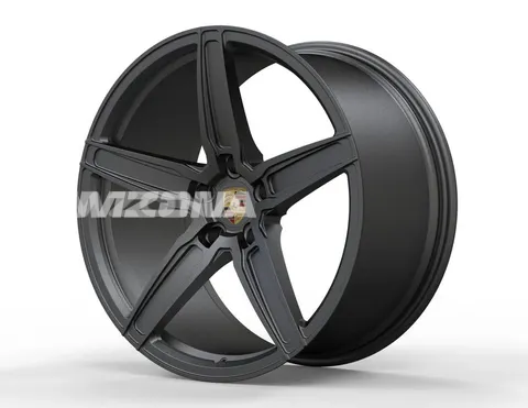 КОВАНЫЙ ДИСК RZ FORGED В СТИЛЕ PORSCHE CAYENNE R21 9.5/11J 5X130 ET40/50 DIA 71.6 (SGM)