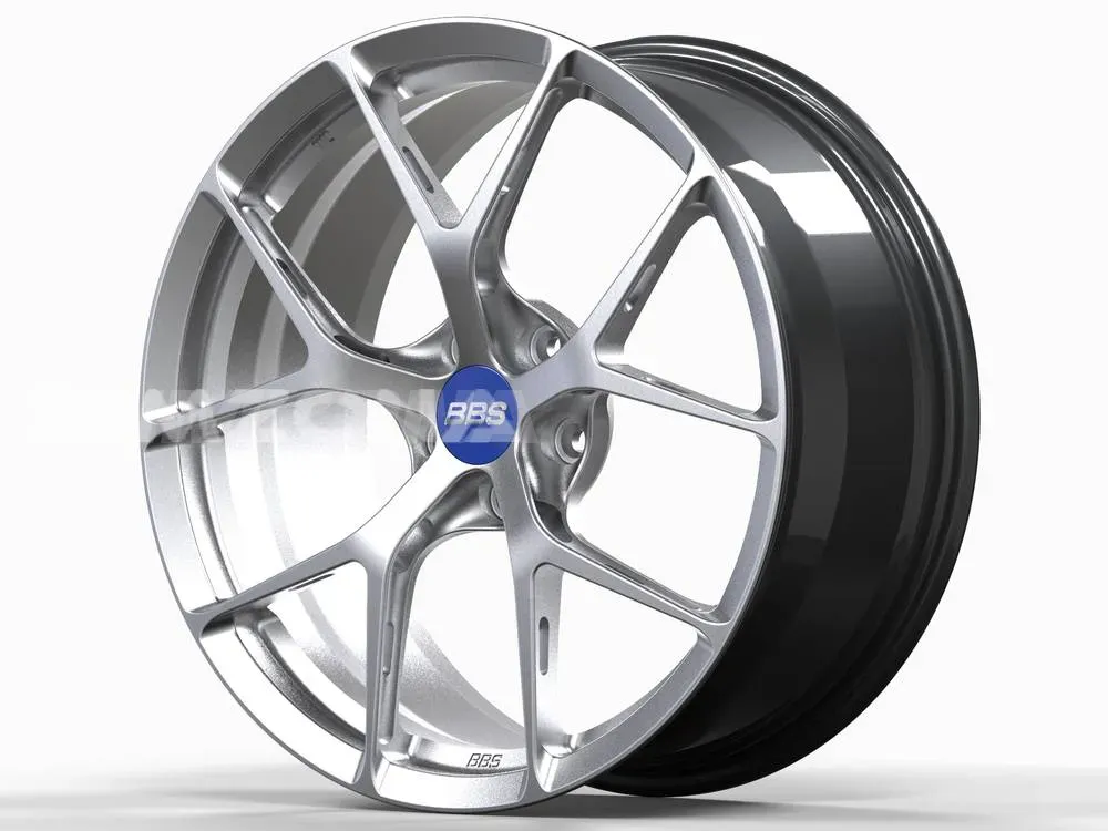КОВАНЫЙ ДИСК RZ FORGED В СТИЛЕ BBS FI-R R19 8.5J 5X110 ET35 DIA 65.1 (HS) - Миниатюра