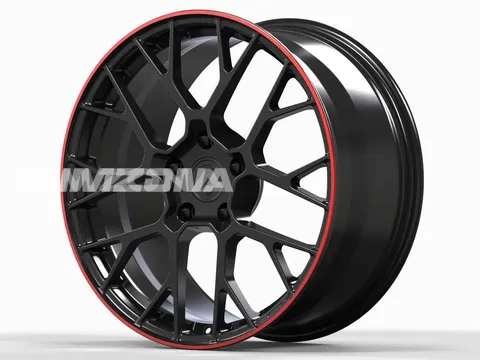 КОВАНЫЙ ДИСК RZ FORGED В СТИЛЕ Porsche 911 Carrera R20/21 9.5/12J 5X130 ET48/52 DIA 71.6(MBBR)