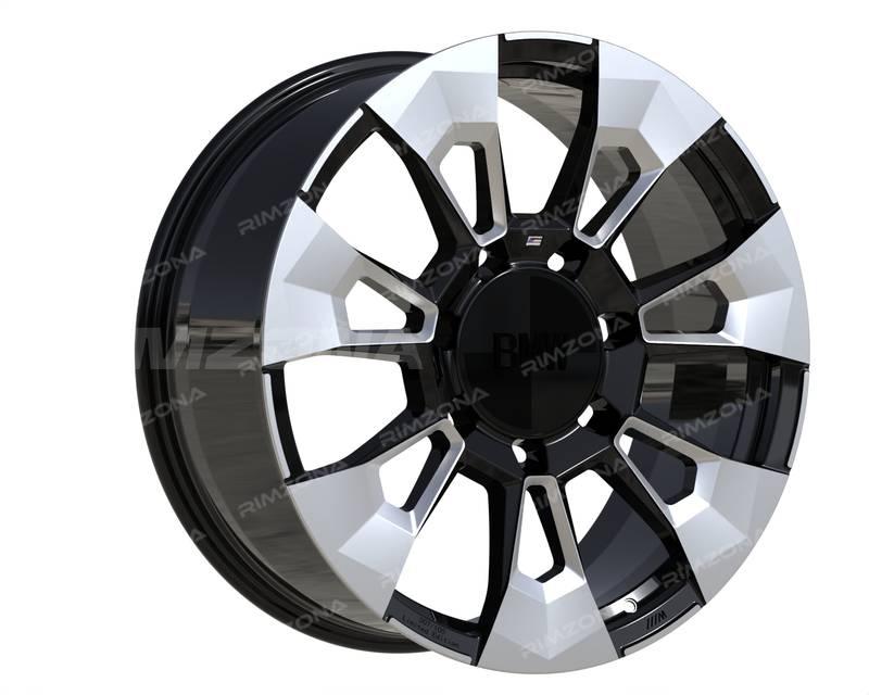 КОВАНЫЙ ДИСК RZ FORGED В СТИЛЕ BMW XM X7 R22 9.5/10.5J 5X112 ET32/43 DIA 66.5 (MB) - Миниатюра № 3