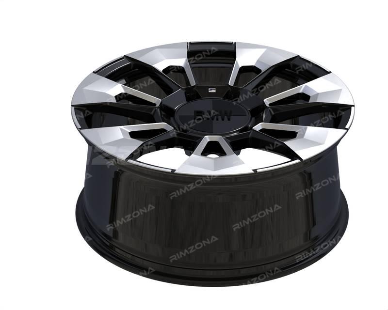 КОВАНЫЙ ДИСК RZ FORGED В СТИЛЕ BMW XM X7 R22 9.5/10.5J 5X112 ET32/43 DIA 66.5 (MB) - Миниатюра № 4