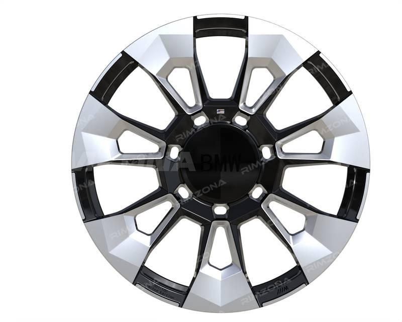КОВАНЫЙ ДИСК RZ FORGED В СТИЛЕ BMW XM X7 R22 9.5/10.5J 5X112 ET32/43 DIA 66.5 (MB) - Миниатюра № 2