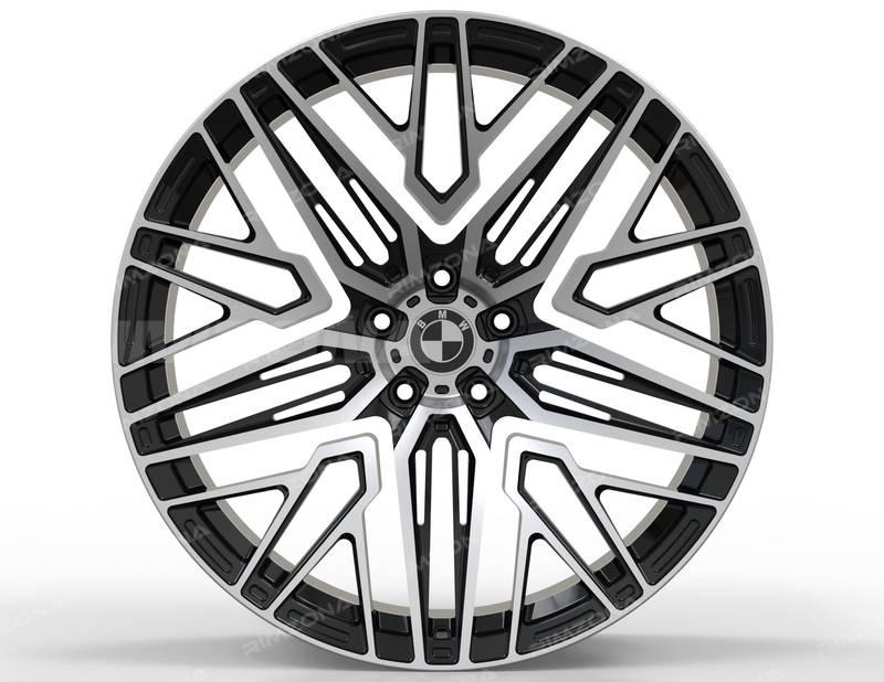 КОВАНЫЙ ДИСК RZ FORGED RZ13 R22 10.5/12J 5X120 ET30 DIA 74.1 (MB) - Миниатюра № 2