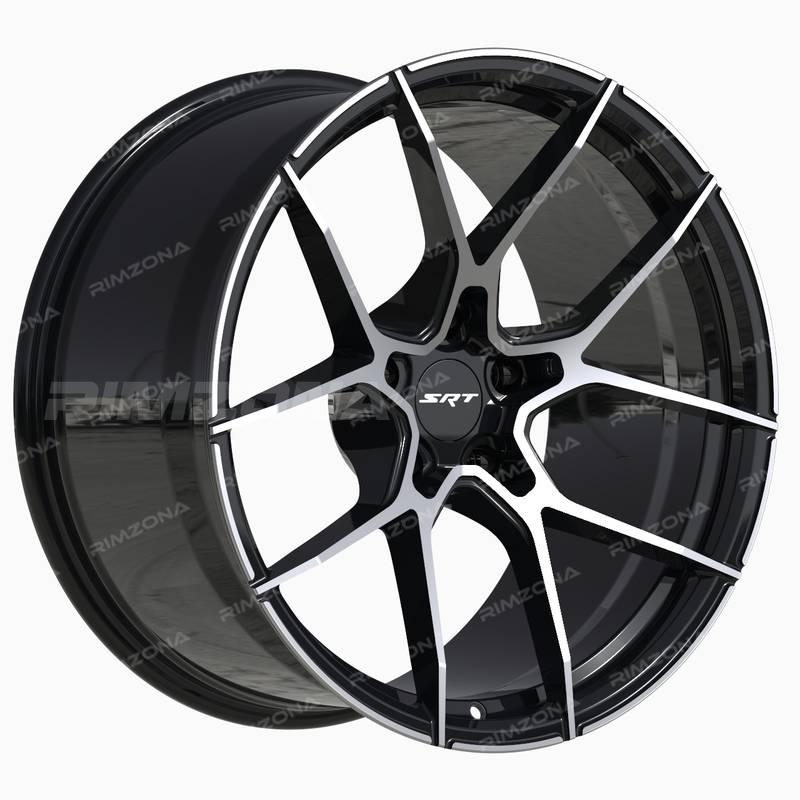 КОВАНЫЙ ДИСК RZ FORGED В СТИЛЕ SAVINI BM14 R20 10.5J 5X127 ET15 DIA 71.5 (GBMF) - Миниатюра № 3