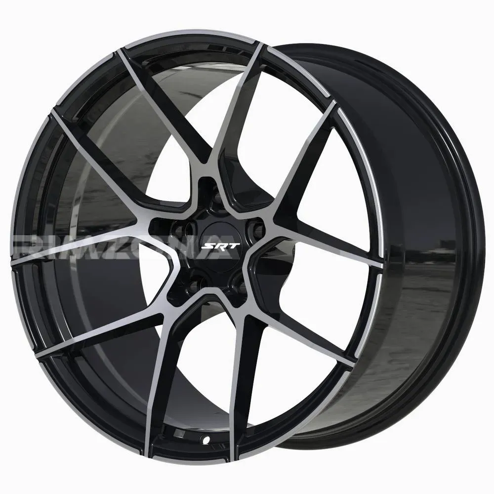 КОВАНЫЙ ДИСК RZ FORGED В СТИЛЕ SAVINI BM14 R20 10.5J 5X127 ET15 DIA 71.5 (GBMF) - Миниатюра