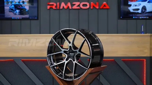 КОВАНЫЙ ДИСК RZ FORGED В СТИЛЕ SAVINI BM14 R20 10.5J 5X127 ET15 DIA 71.5 (GBMF) - Фото вживую №3