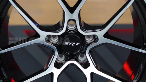 КОВАНЫЙ ДИСК RZ FORGED В СТИЛЕ SAVINI BM14 R20 10.5J 5X127 ET15 DIA 71.5 (GBMF) - Фото вживую №4